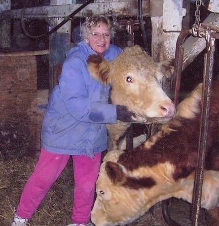 In lieu of flowers, Betty Mae Susen Baker's family asks that you hug a cow in her memory.